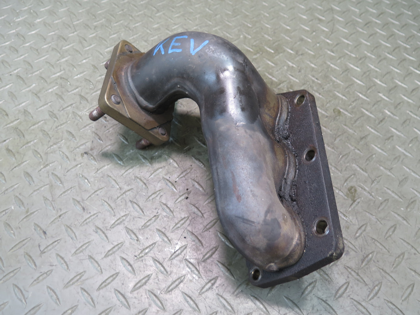 01-03 VW Eurovan T4 2.8L AXK Set of 2 Engine Exhaust Manifold OEM