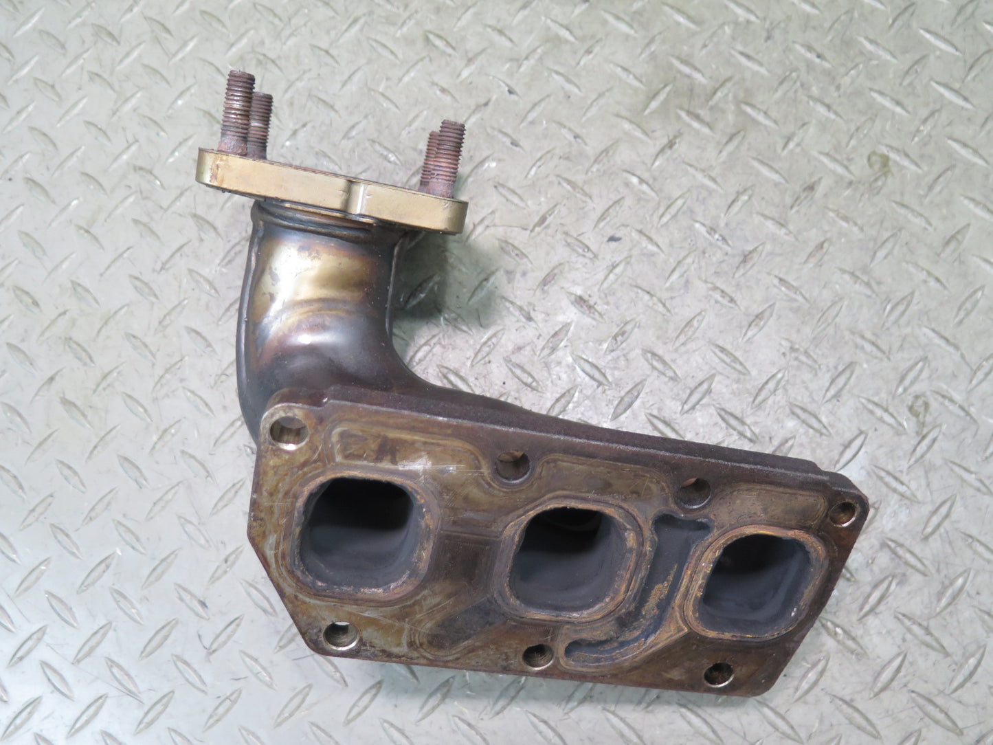 01-03 VW Eurovan T4 2.8L AXK Set of 2 Engine Exhaust Manifold OEM