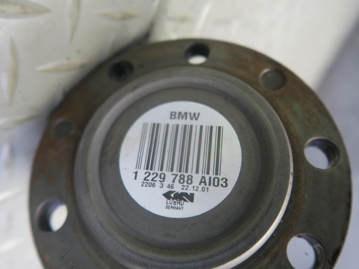 01-02 BMWE36/7 Z3 M54 3.0L Rear Left or Right Axle Shaft 1229788 57K Miles OEM