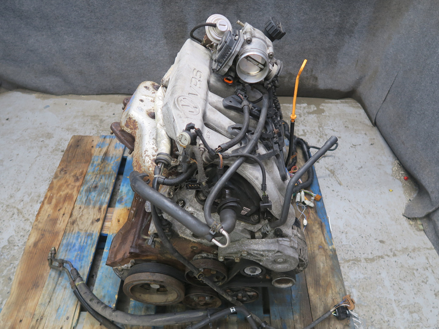 99-00 VW Eurovan T4 2.8L AES VR6 FWD A/T Complete Engine Motor 91K Miles OEM