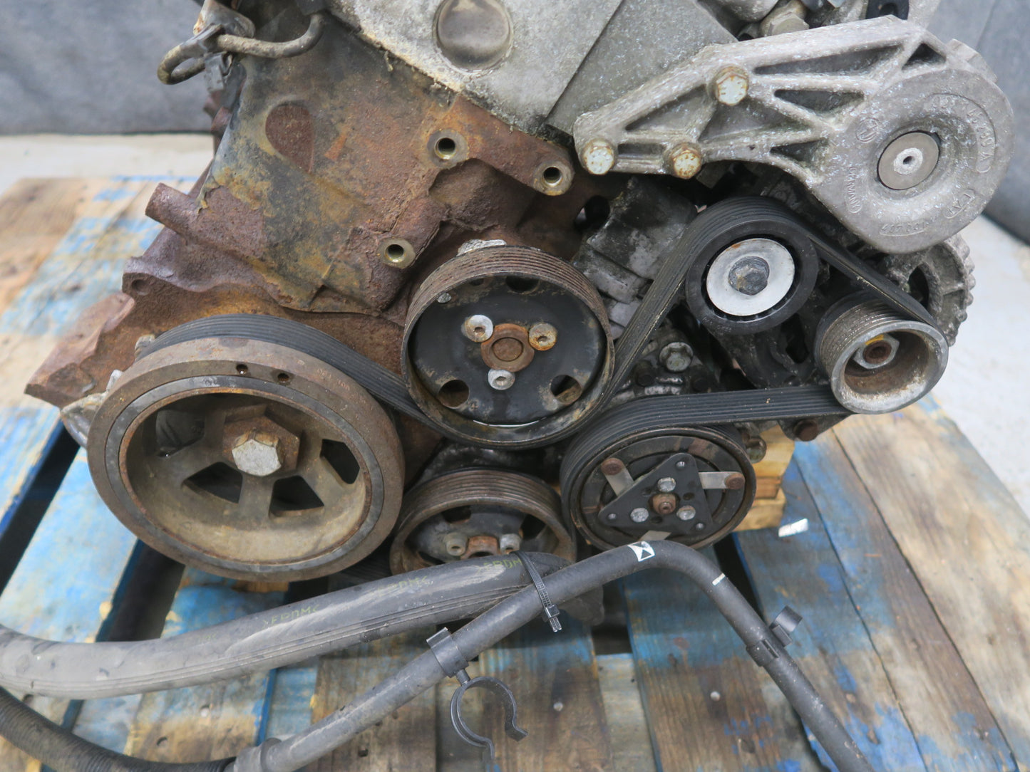 99-00 VW Eurovan T4 2.8L AES VR6 FWD A/T Complete Engine Motor 91K Miles OEM