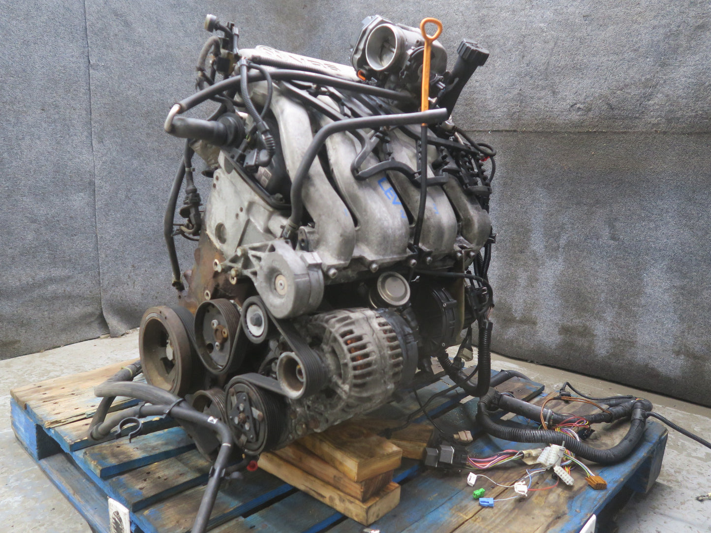 99-00 VW Eurovan T4 2.8L AES VR6 FWD A/T Complete Engine Motor 91K Miles OEM