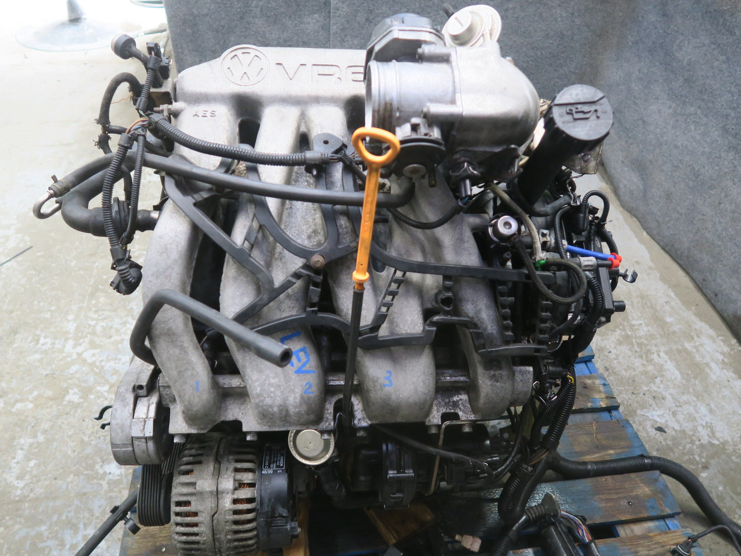 99-00 VW Eurovan T4 2.8L AES VR6 FWD A/T Complete Engine Motor 91K Miles OEM