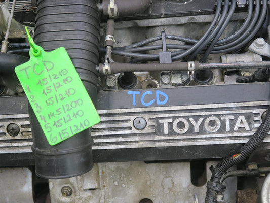 85-88 Toyota Cressida MX73 2.8L 5MGE RWD A/T Complete Engine Motor 45K Miles OEM
