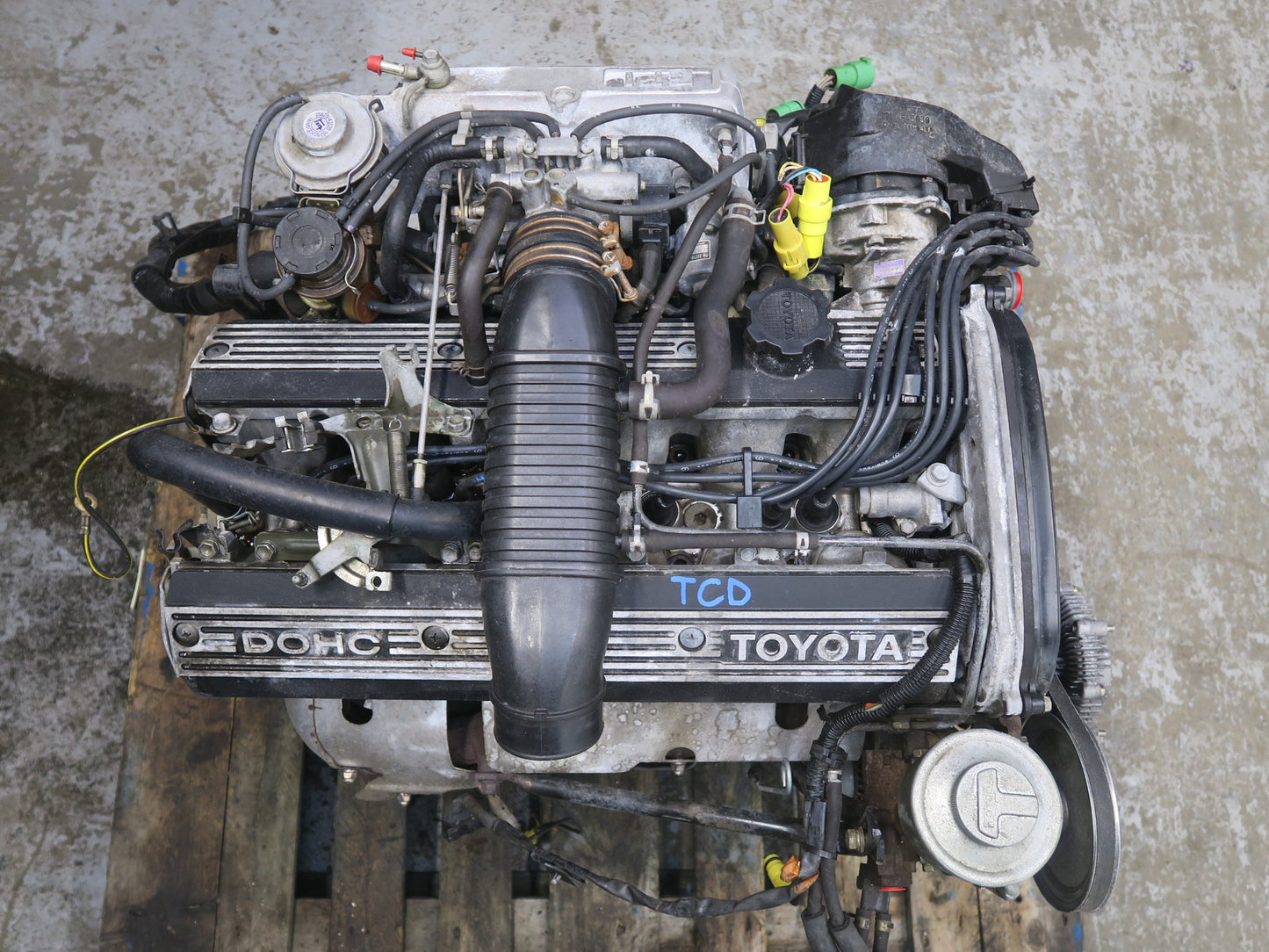 85-88 Toyota Cressida MX73 2.8L 5MGE RWD A/T Complete Engine Motor 45K Miles OEM