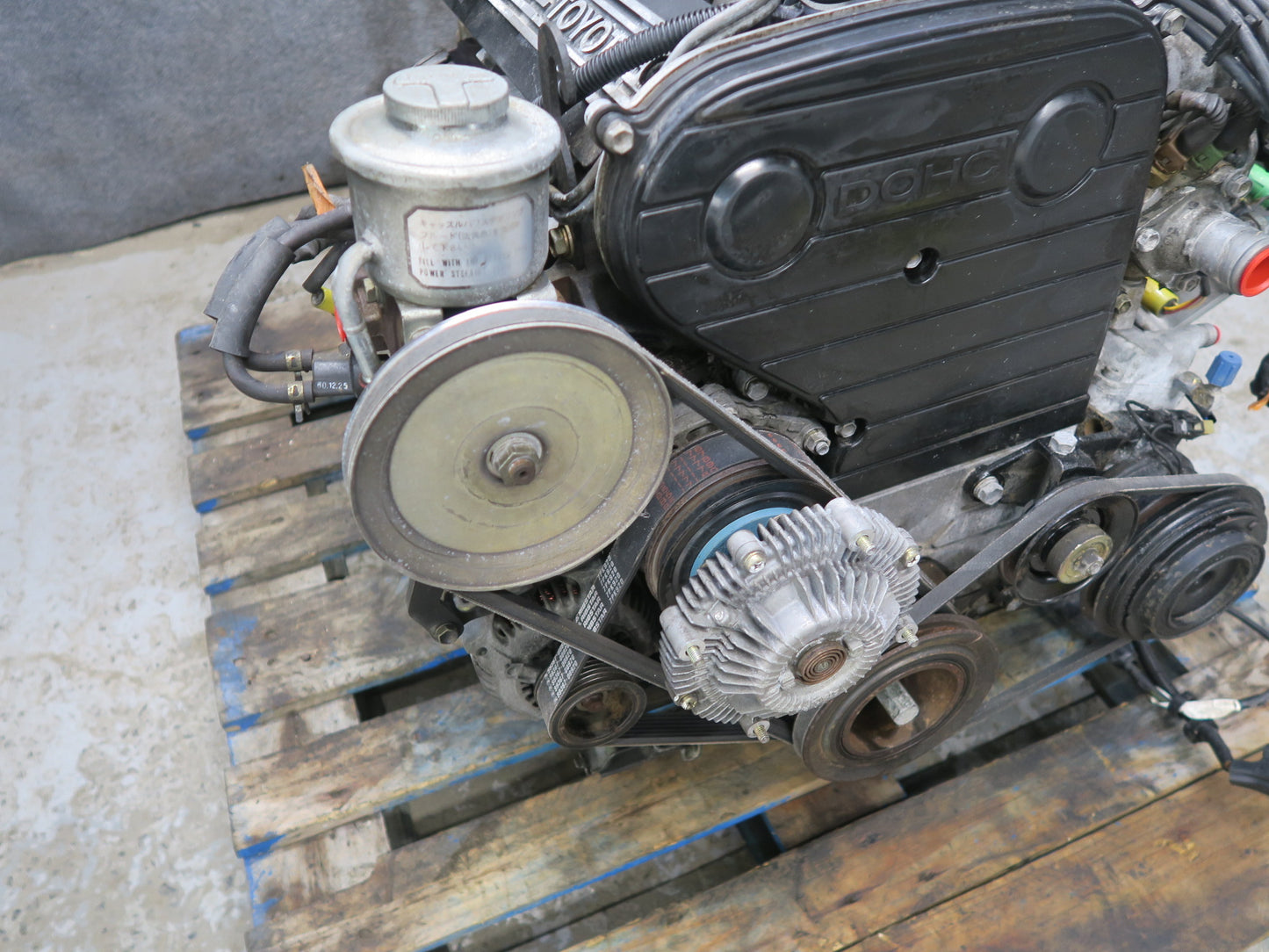 85-88 Toyota Cressida MX73 2.8L 5MGE RWD A/T Complete Engine Motor 45K Miles OEM
