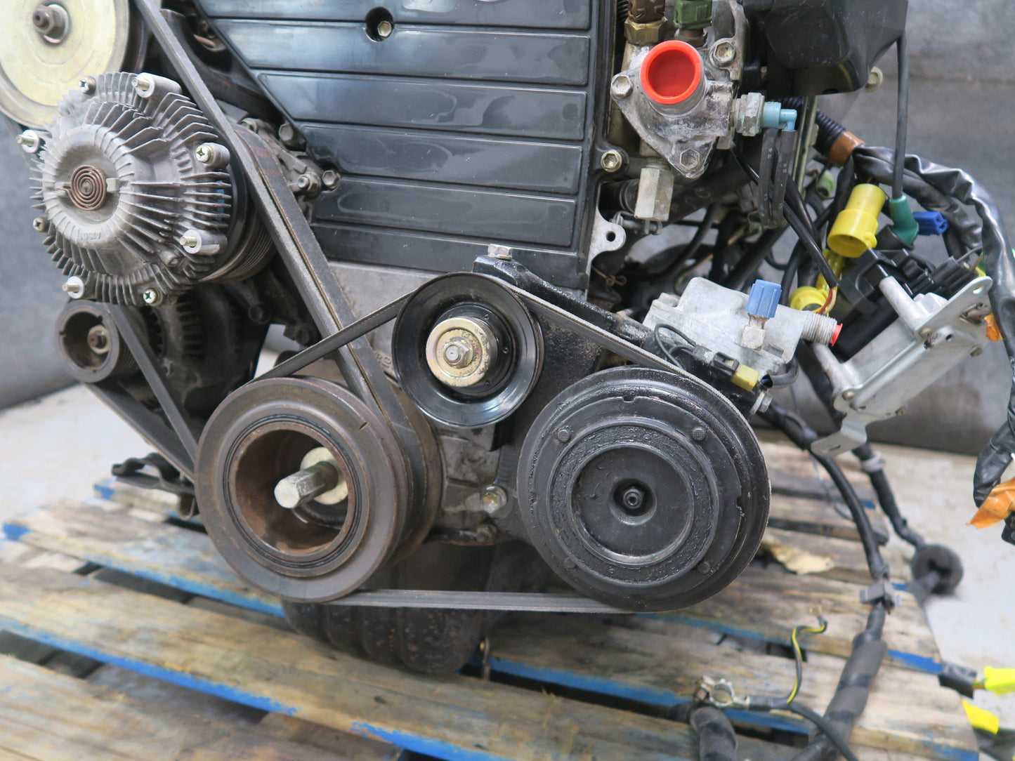 85-88 Toyota Cressida MX73 2.8L 5MGE RWD A/T Complete Engine Motor 45K Miles OEM