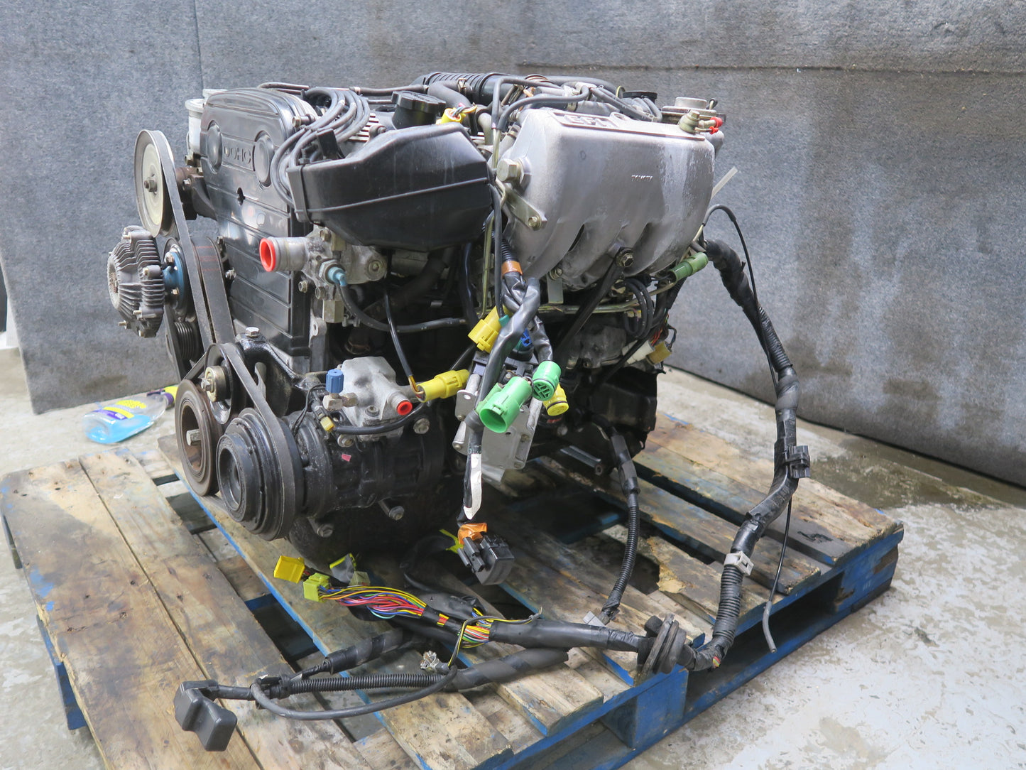 85-88 Toyota Cressida MX73 2.8L 5MGE RWD A/T Complete Engine Motor 45K Miles OEM