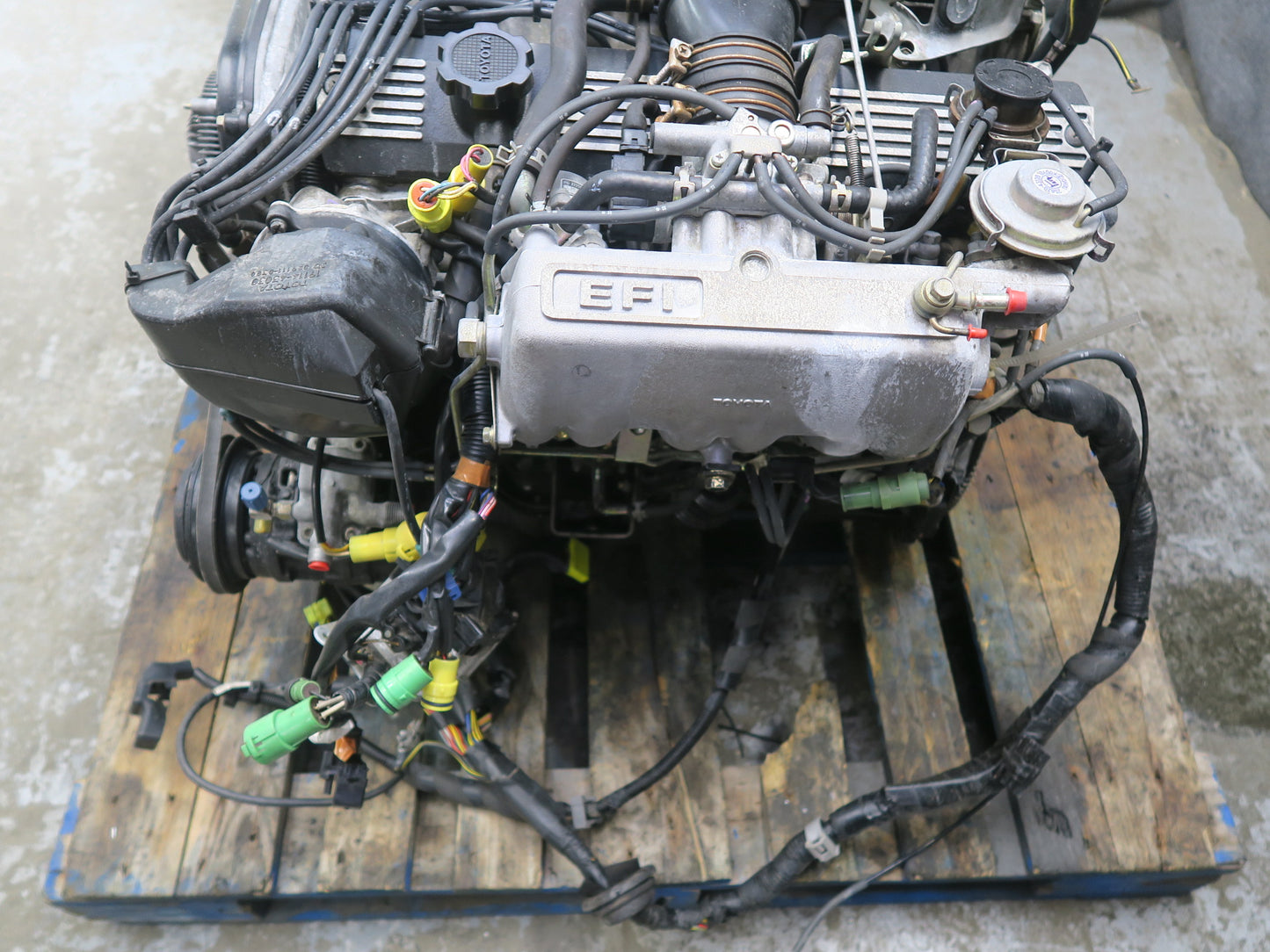 85-88 Toyota Cressida MX73 2.8L 5MGE RWD A/T Complete Engine Motor 45K Miles OEM