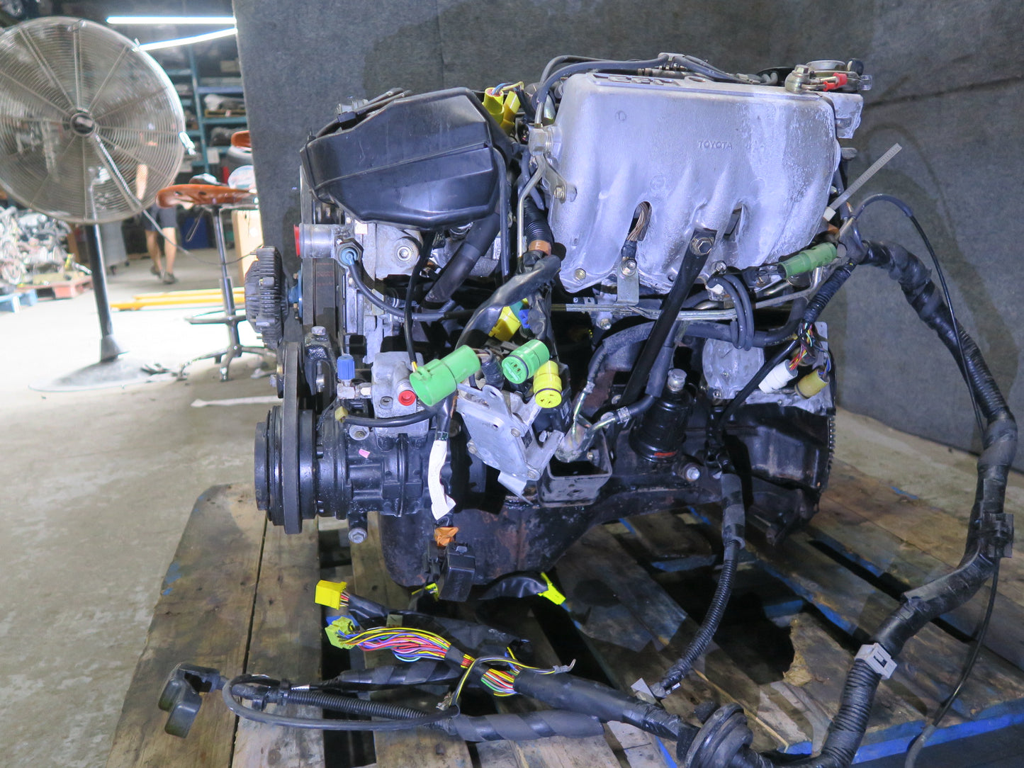 85-88 Toyota Cressida MX73 2.8L 5MGE RWD A/T Complete Engine Motor 45K Miles OEM
