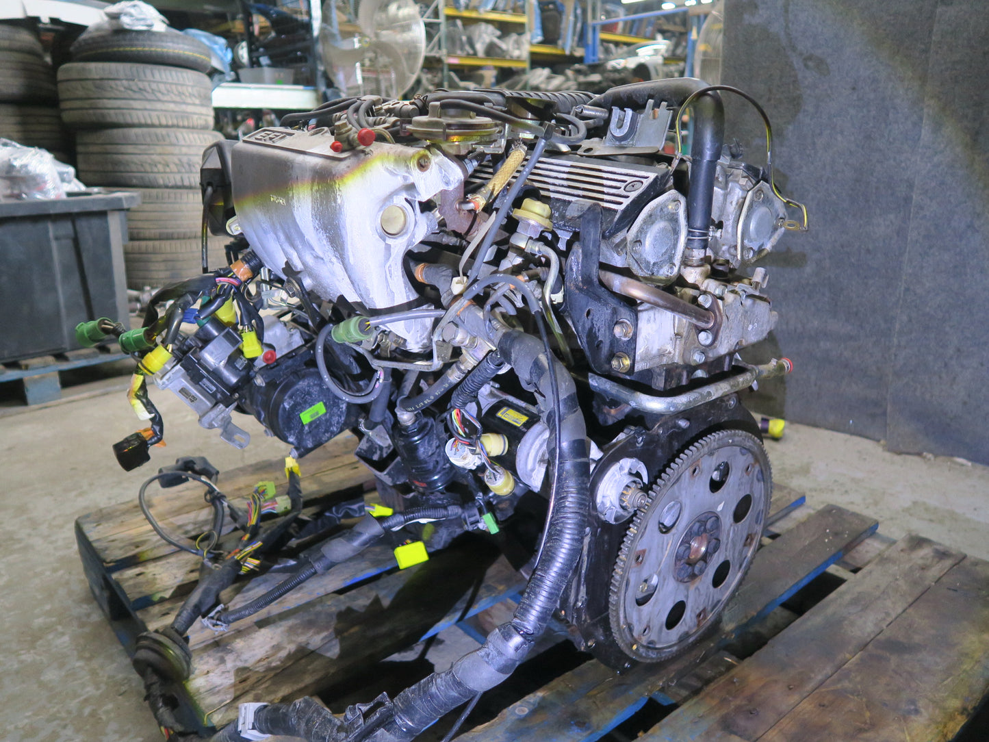 85-88 Toyota Cressida MX73 2.8L 5MGE RWD A/T Complete Engine Motor 45K Miles OEM