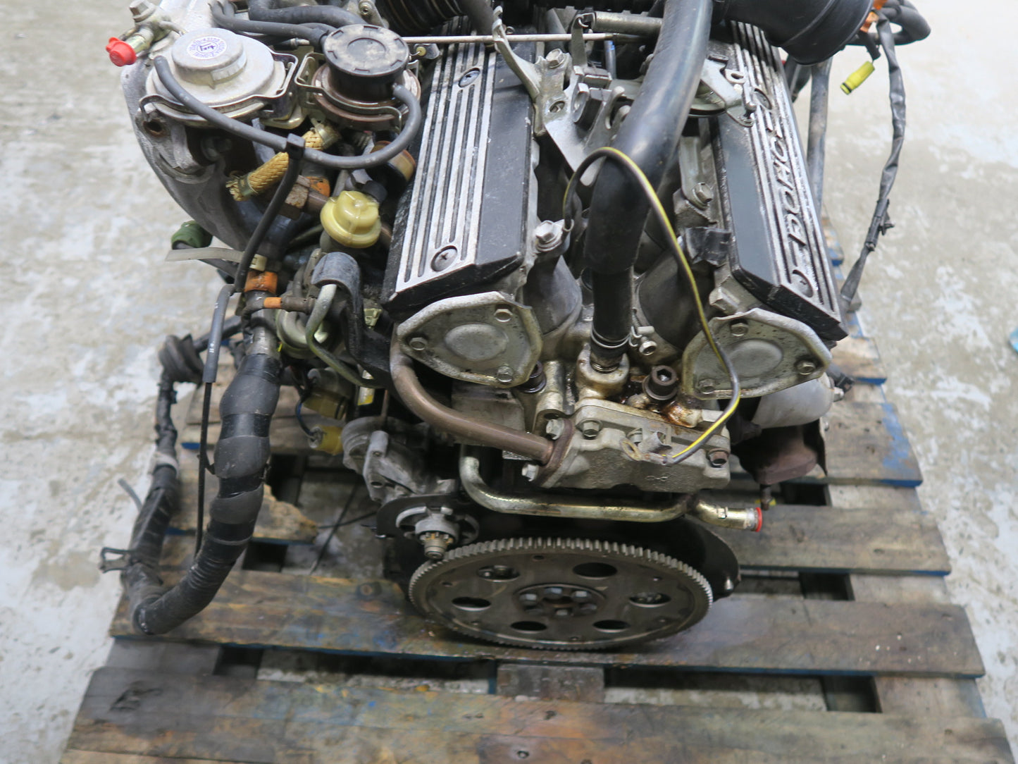 85-88 Toyota Cressida MX73 2.8L 5MGE RWD A/T Complete Engine Motor 45K Miles OEM