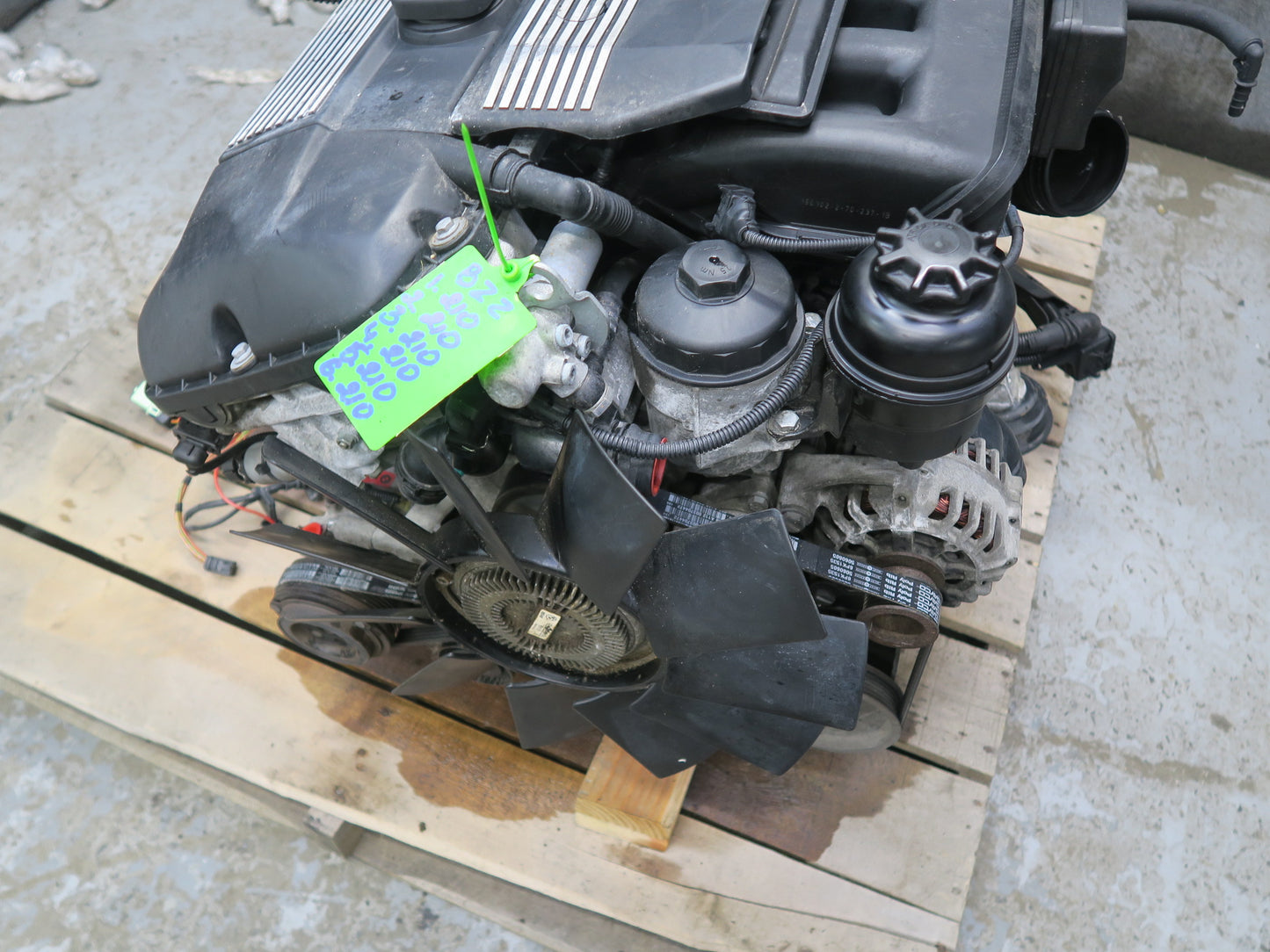 01-02 BMW E36/7 Z3 3.0L M54 M54B30 RWD Complete Engine Motor 57K Miles OEM