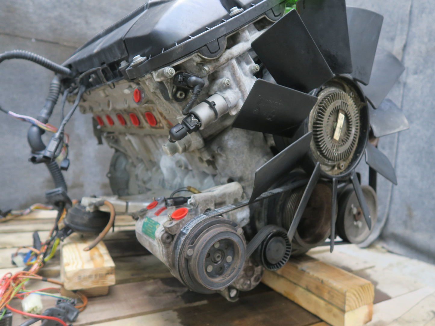 01-02 BMW E36/7 Z3 3.0L M54 M54B30 RWD Complete Engine Motor 57K Miles OEM