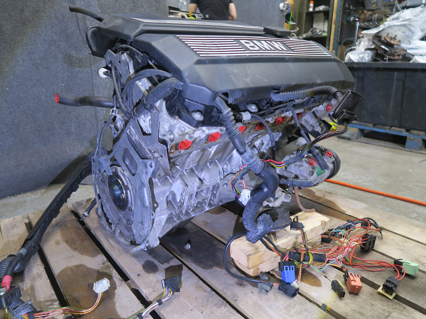 01-02 BMW E36/7 Z3 3.0L M54 M54B30 RWD Complete Engine Motor 57K Miles OEM