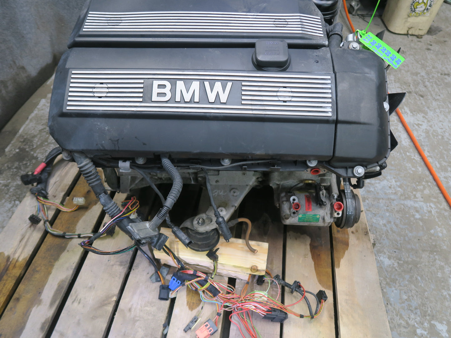 01-02 BMW E36/7 Z3 3.0L M54 M54B30 RWD Complete Engine Motor 57K Miles OEM