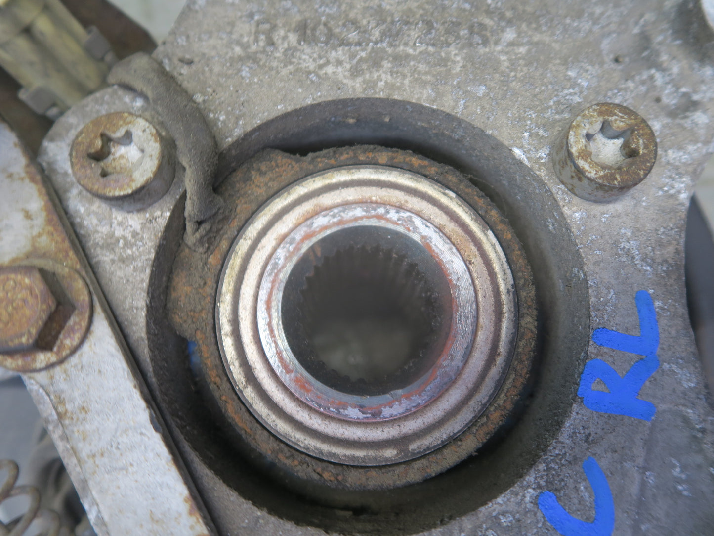 97-04 Chevrolet Corvette C5 Rear Left Spindle Knuckle Wheel Hub Bearing OEM