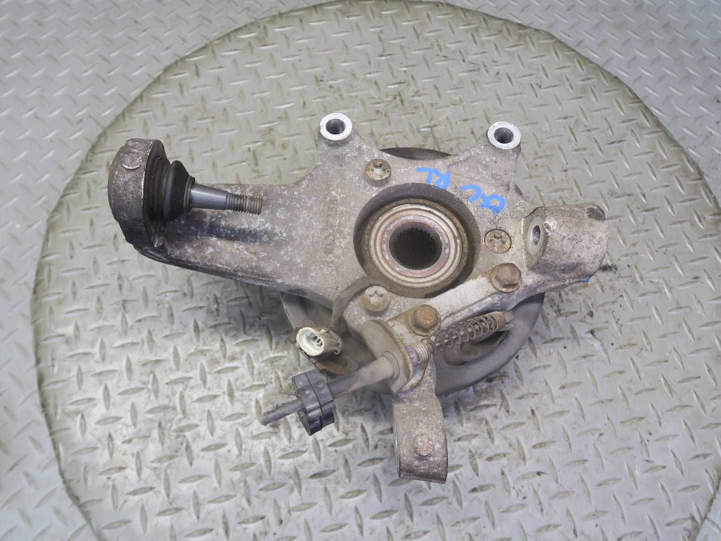 97-04 Chevrolet Corvette C5 Rear Left Spindle Knuckle Wheel Hub Bearing OEM