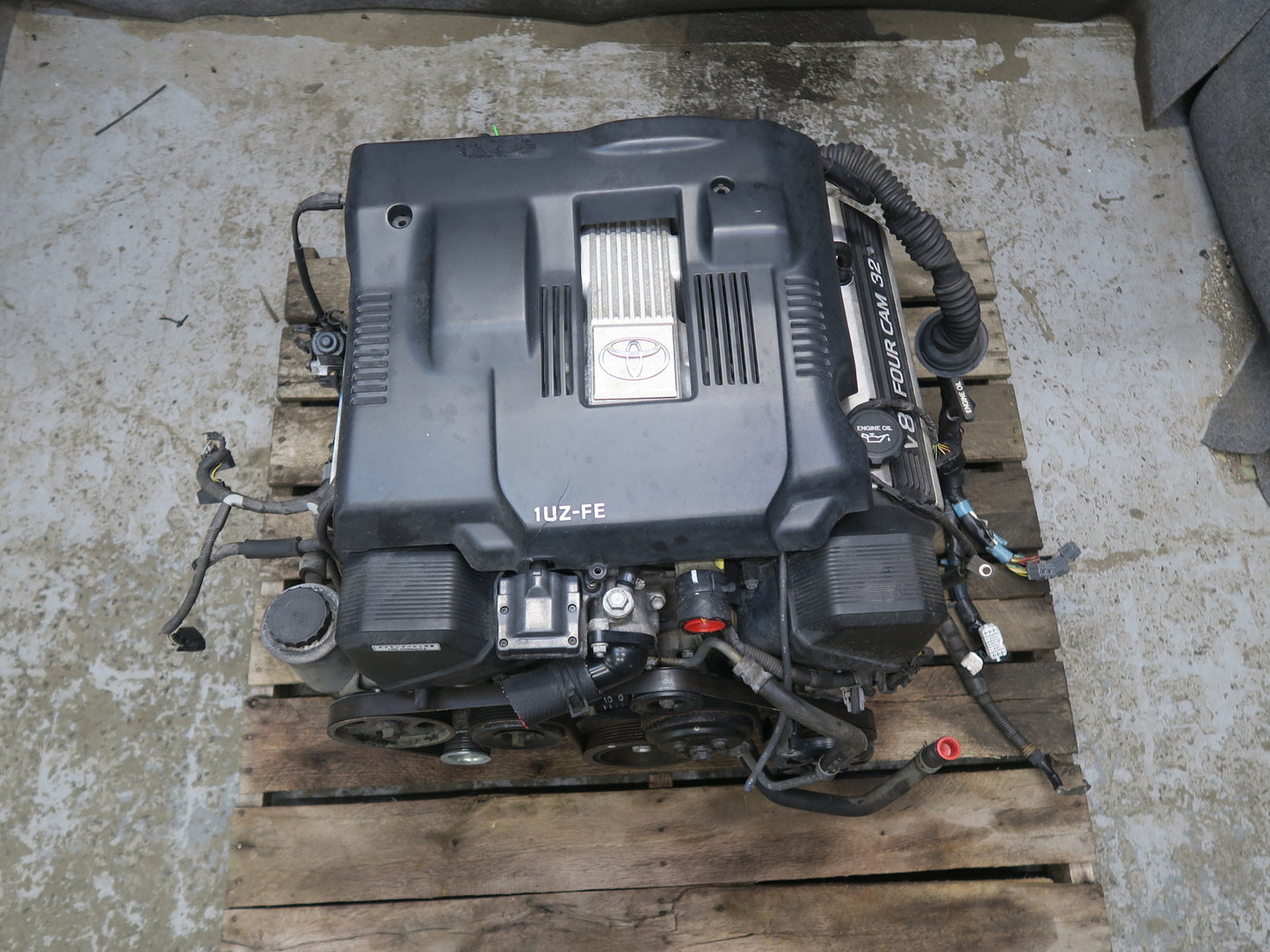 95-97 Toyota Celsior Lexus LS400 UCF20 4.0L 1UZFE Complete Engine Motor 116K