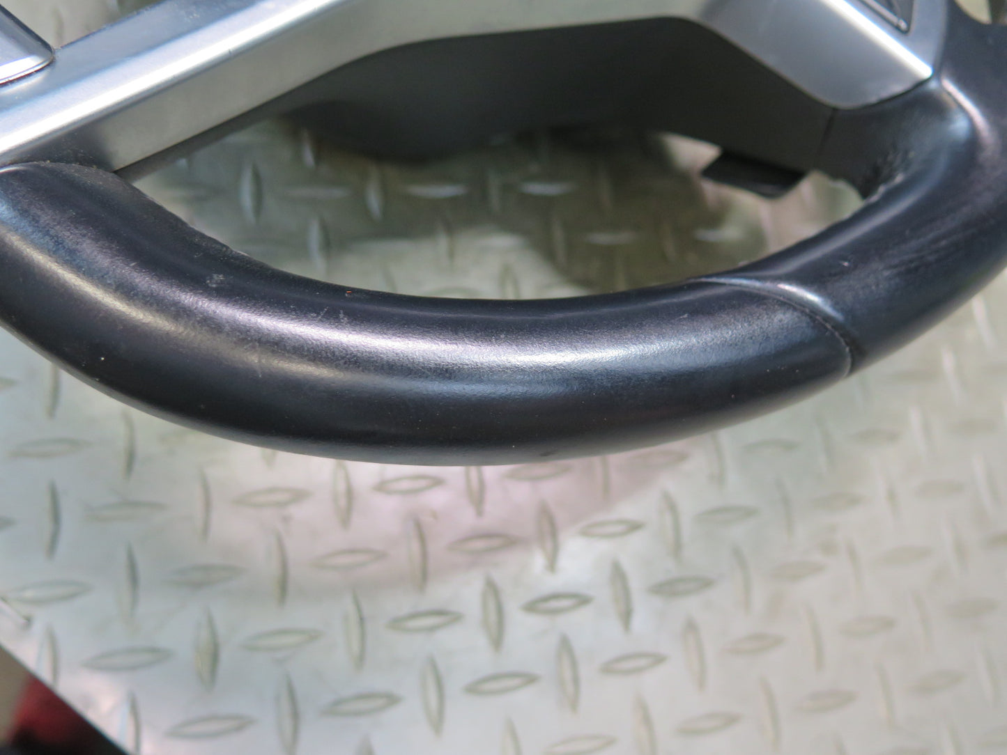 13-16 Mercedes R231 SL550 Sport Leather Steering Black w Controls & Paddles OEM