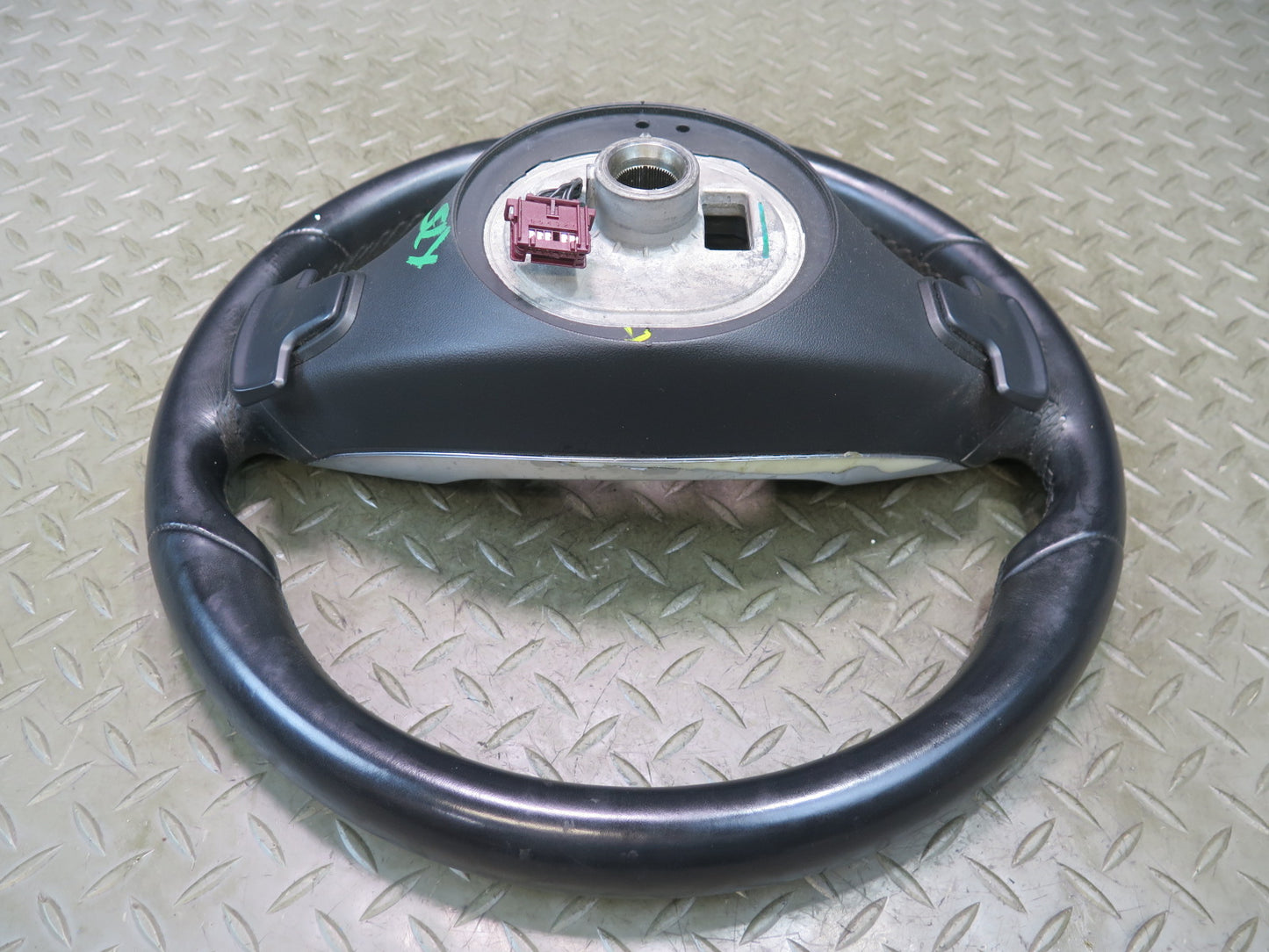 13-16 Mercedes R231 SL550 Sport Leather Steering Black w Controls & Paddles OEM