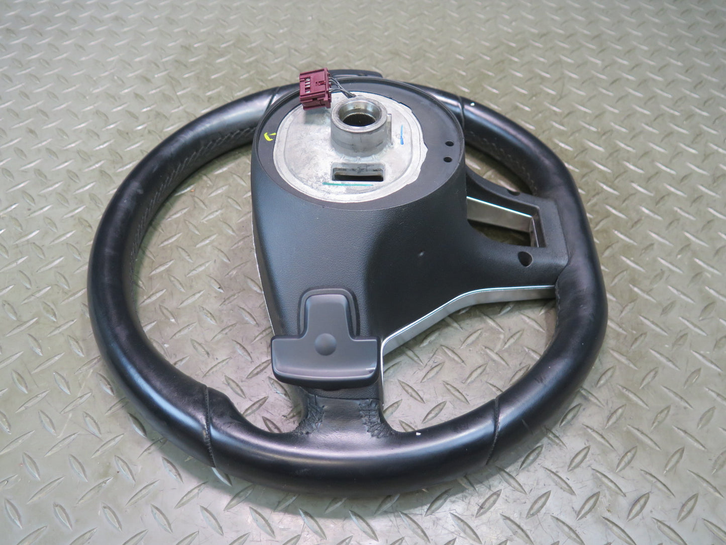 13-16 Mercedes R231 SL550 Sport Leather Steering Black w Controls & Paddles OEM