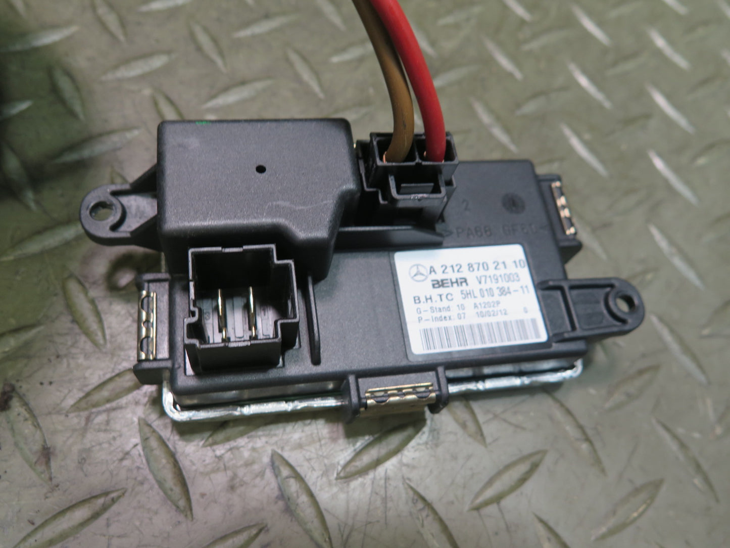13-20 Mercedes R231 SL550 A/C Heater Blower Motor Fan w Resistor OEM