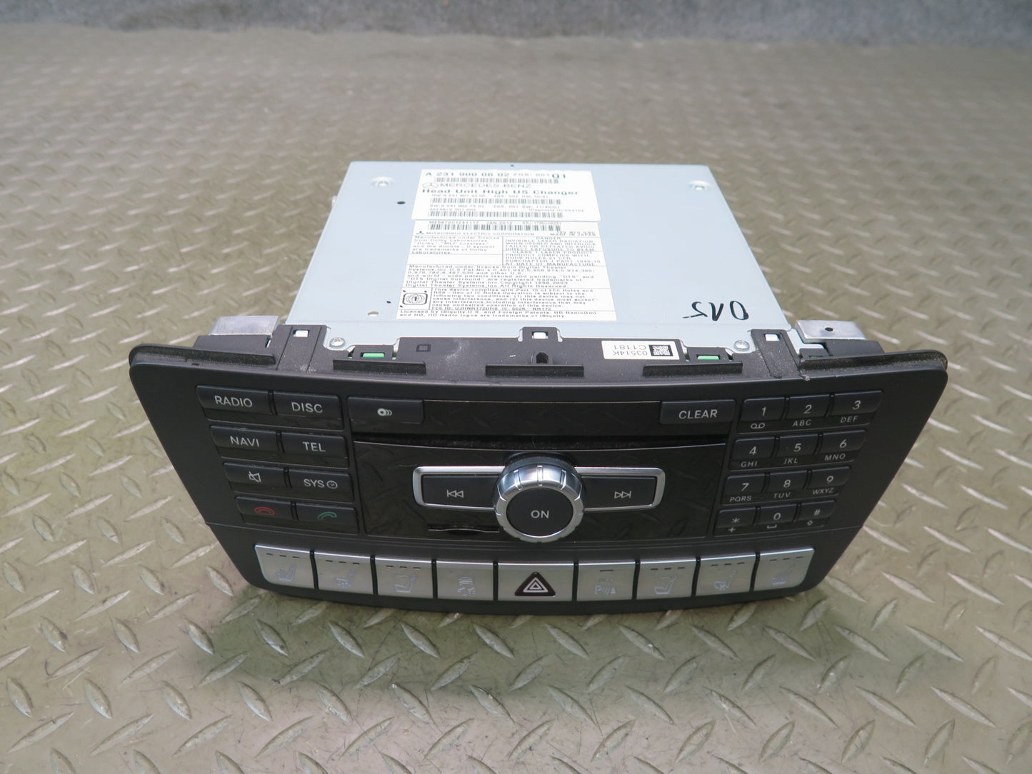 13-14 Mercedes R231 SL550 GPS Navi Radio CD Player Receiver Head Unit OEM