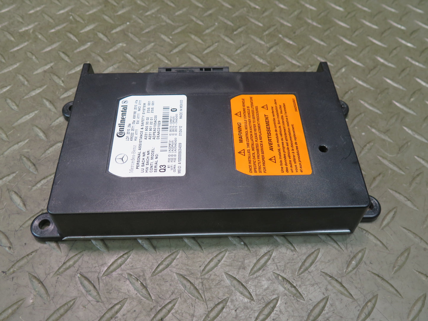 13-20 Mercedes R231 SL550 Communication Control Module 2319003002 OEM