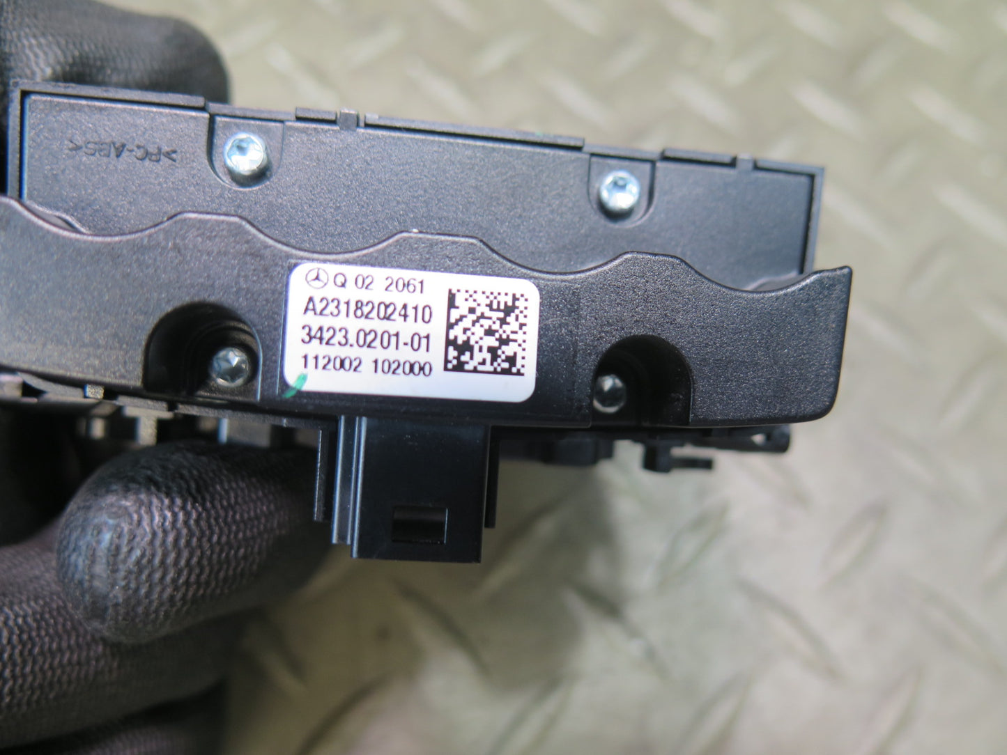 13-20 Mercedes R231 SL550 ECO Comfort Sport Suspension Control Switch OEM