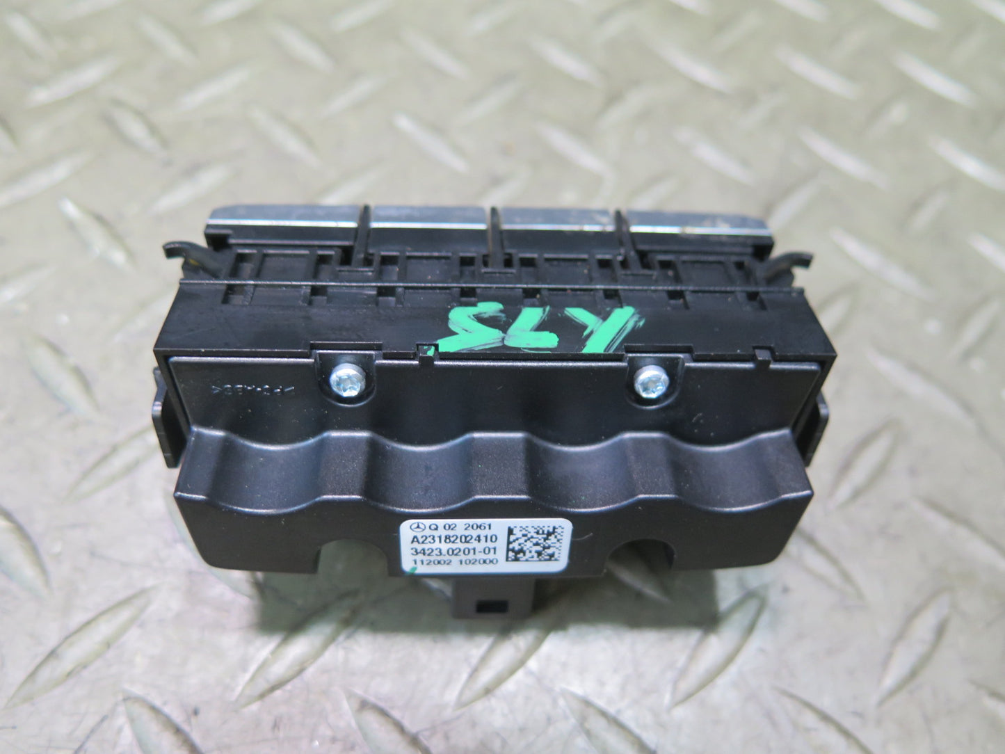13-20 Mercedes R231 SL550 ECO Comfort Sport Suspension Control Switch OEM
