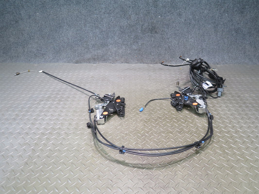 13-20 Mercedes R231 SL550 TOP Roof Lock Latch Cylinder Cable Set OEM