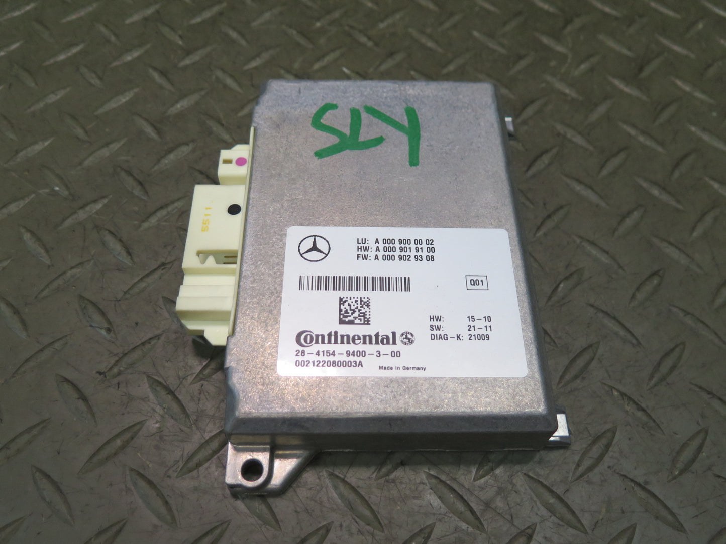 13-20 Mercedes R231 SL550 Video & Radar Parking Control Module 0009000002 OEM