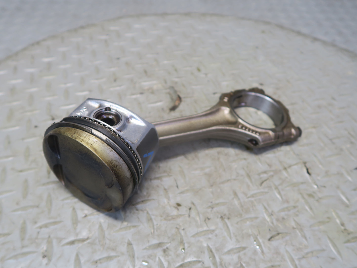 01-03 VW Eurovan T4 2.8L AXK Set of 6 Engine Piston Connecting Rod 136K OEM
