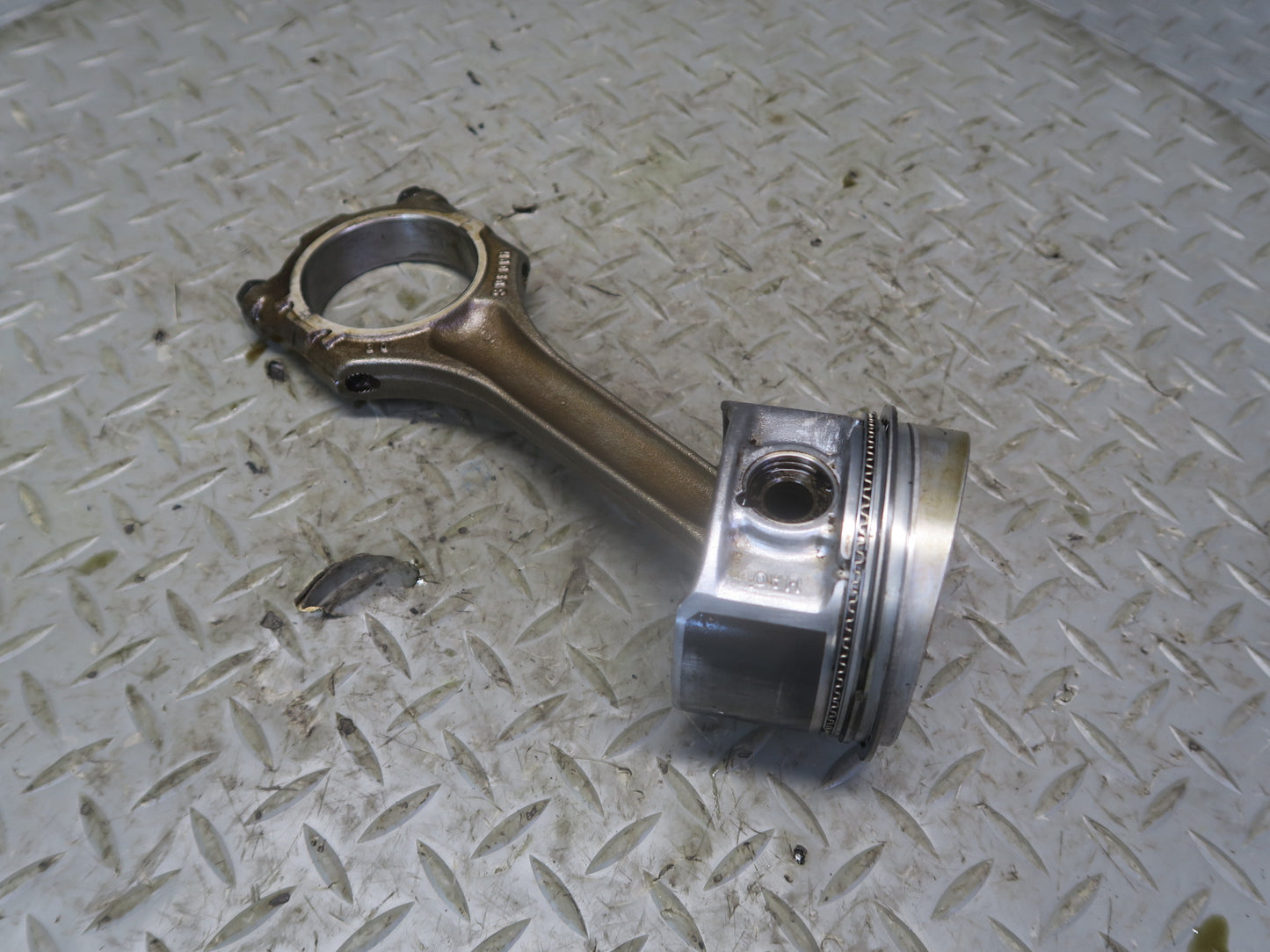 01-03 VW Eurovan T4 2.8L AXK Set of 6 Engine Piston Connecting Rod 136K OEM