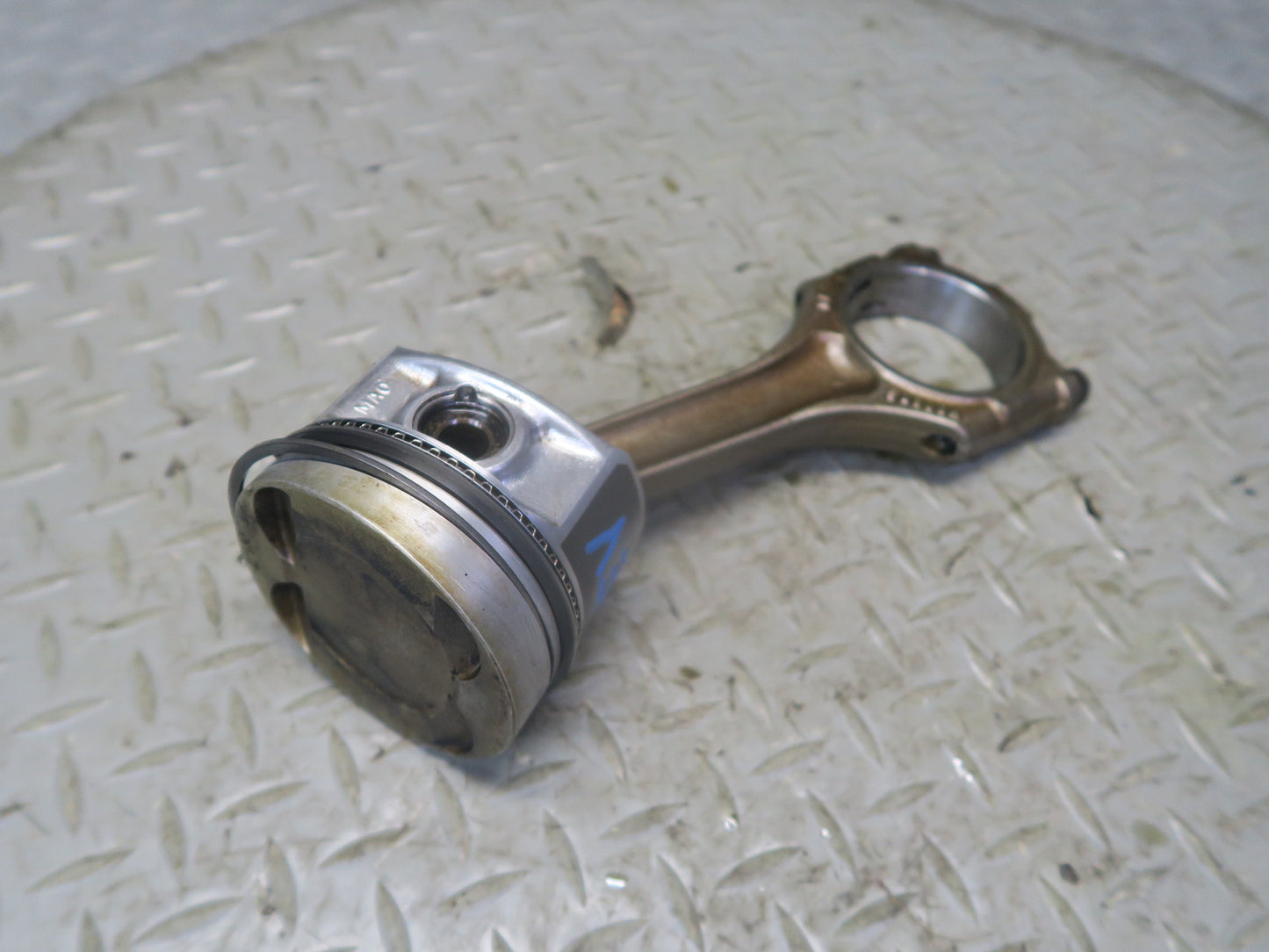 01-03 VW Eurovan T4 2.8L AXK Set of 6 Engine Piston Connecting Rod 136K OEM