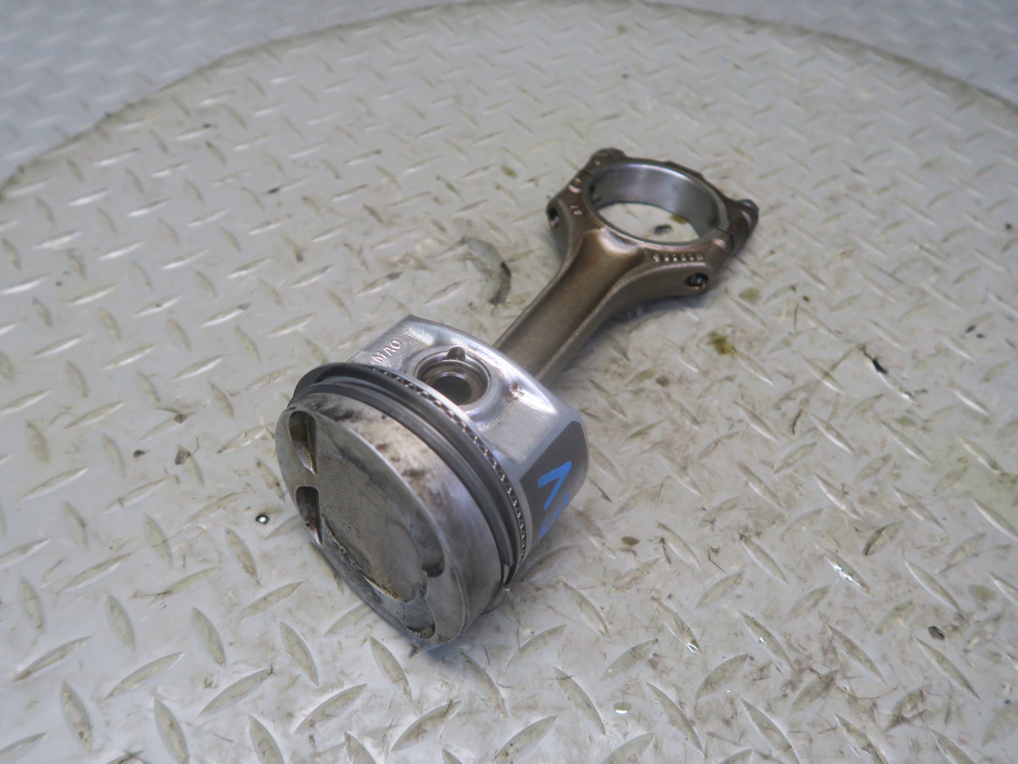 01-03 VW Eurovan T4 2.8L AXK Set of 6 Engine Piston Connecting Rod 136K OEM