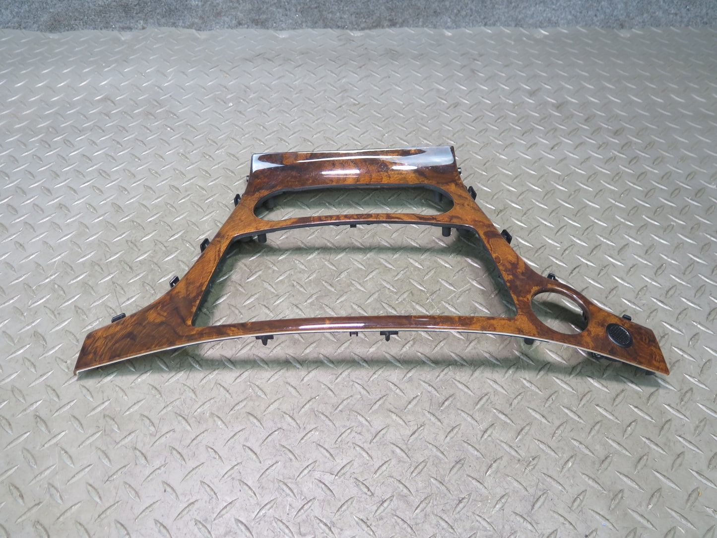 13-20 Mercedes R231 SL550 Dash Front Center Wood Trim Bezel Cover Panel OEM