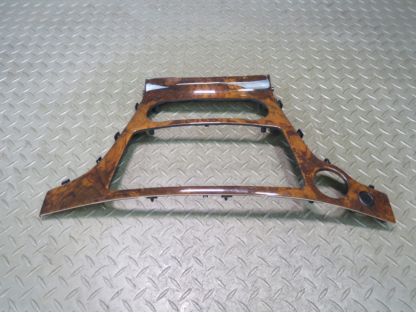 13-20 Mercedes R231 SL550 Dash Front Center Wood Trim Bezel Cover Panel OEM