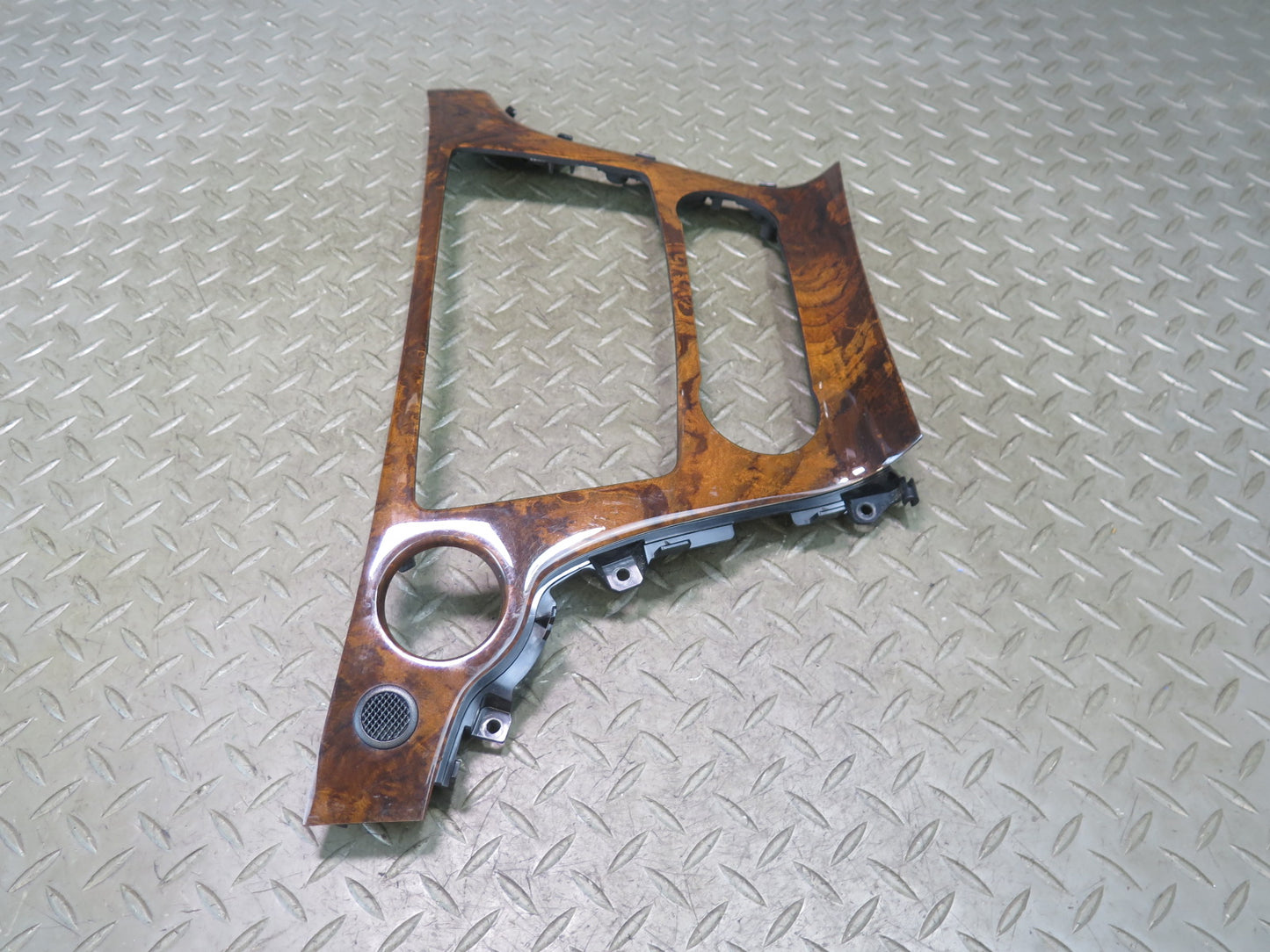 13-20 Mercedes R231 SL550 Dash Front Center Wood Trim Bezel Cover Panel OEM