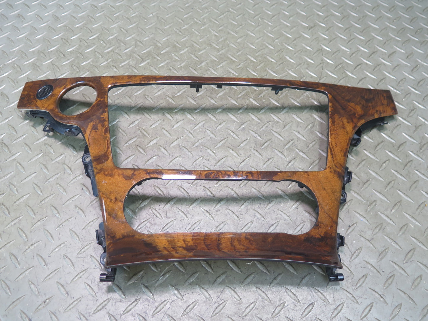 13-20 Mercedes R231 SL550 Dash Front Center Wood Trim Bezel Cover Panel OEM