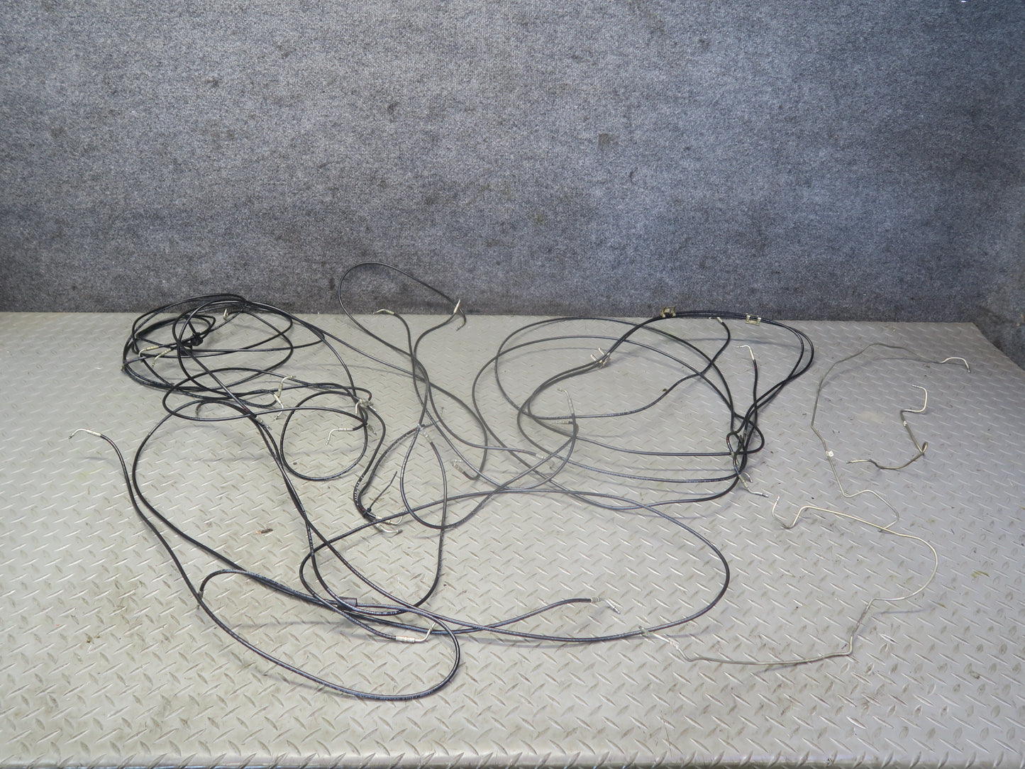 96-02 Mercedes R129 Sl-class Convertible TOP Roof Hydraulic Line Cable Set OEM
