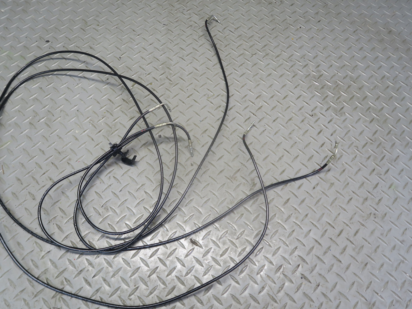 96-02 Mercedes R129 Sl-class Convertible TOP Roof Hydraulic Line Cable Set OEM
