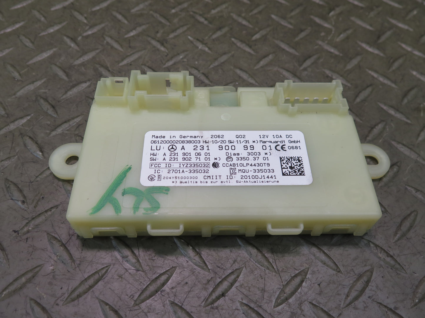 13-20 Mercedes R231 SL550 Keyless Entry Door Control Module 2319009901 OEM