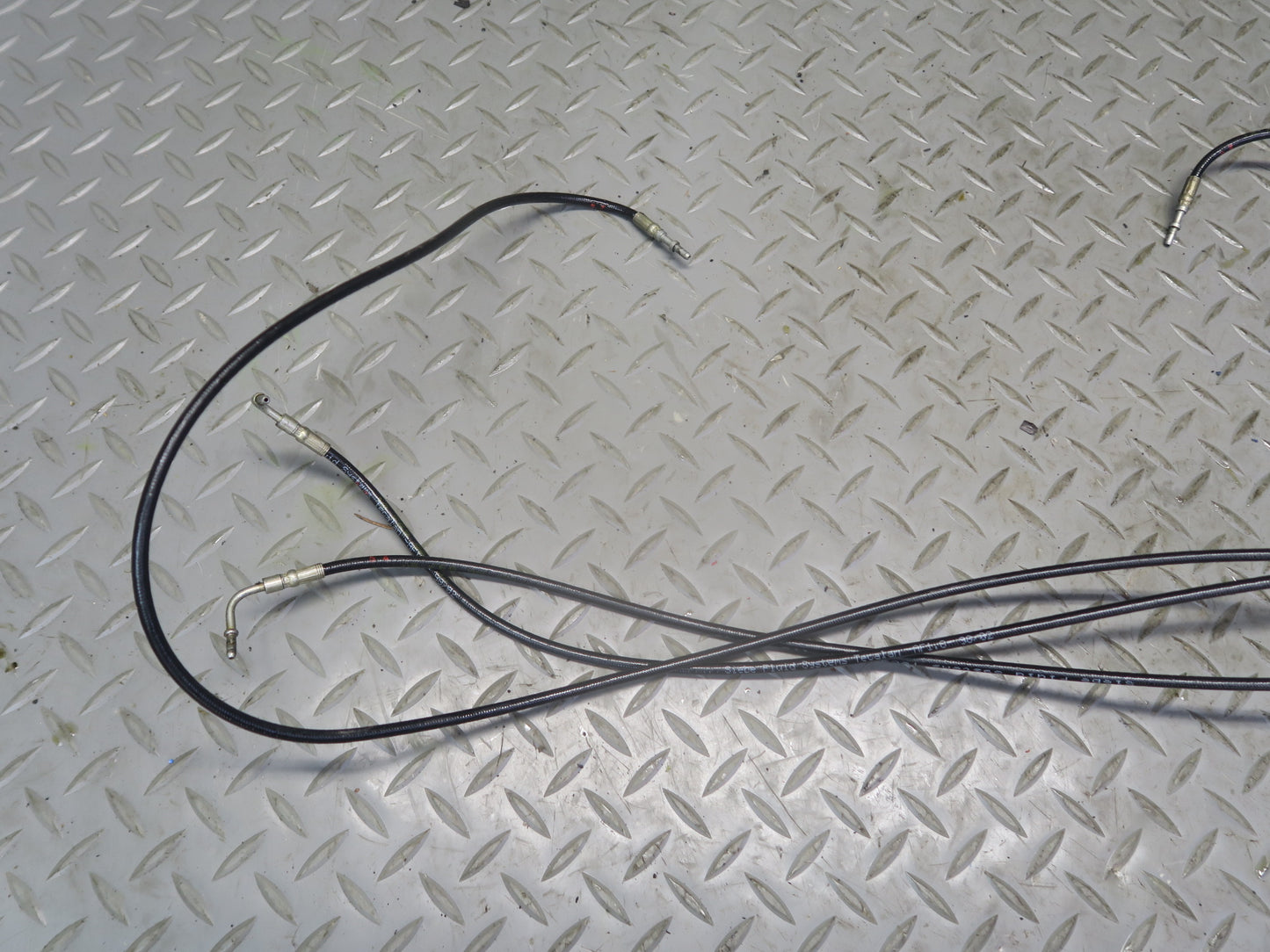 96-02 Mercedes R129 Sl-class Convertible TOP Roof Hydraulic Line Cable Set OEM