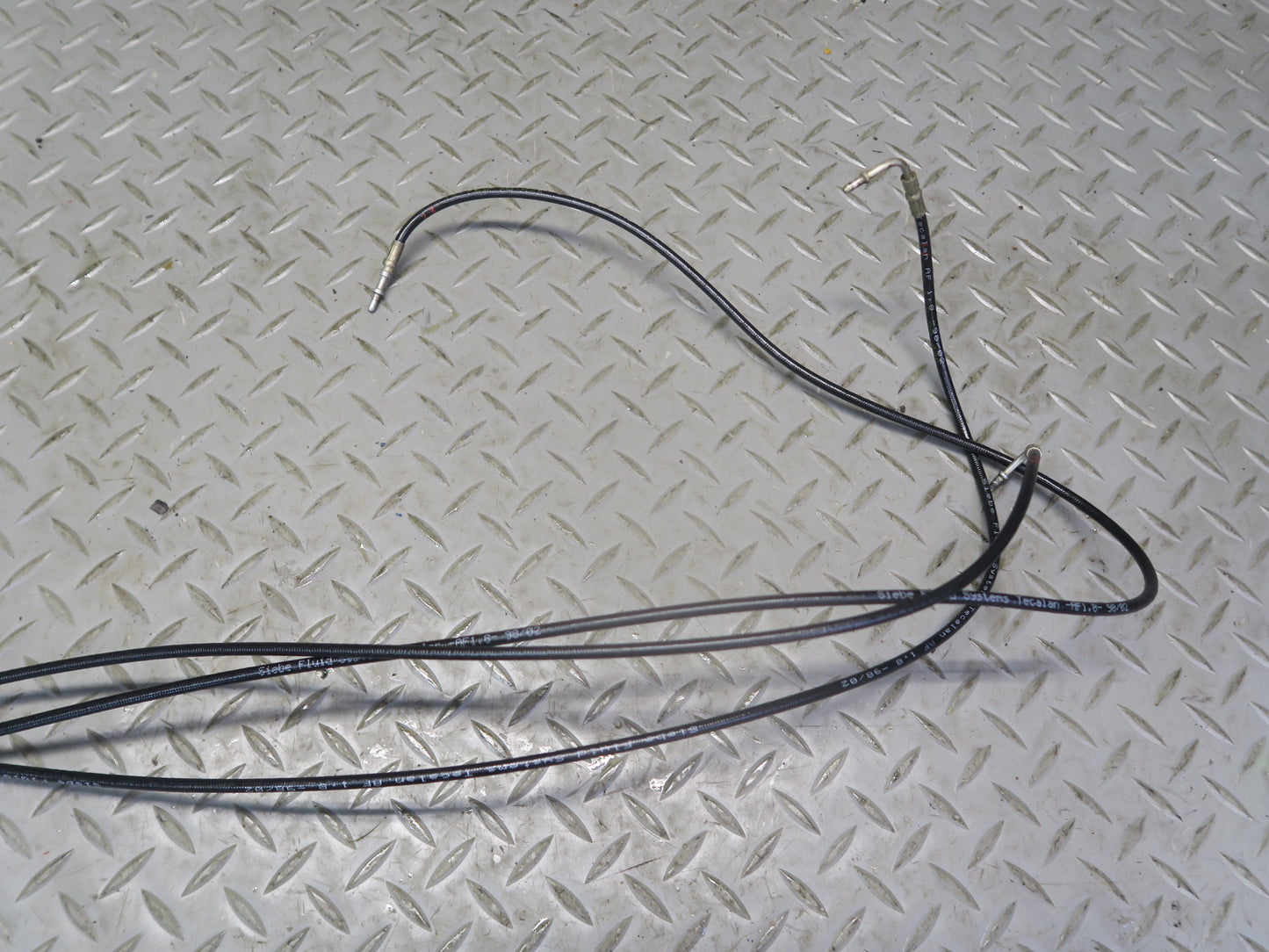 96-02 Mercedes R129 Sl-class Convertible TOP Roof Hydraulic Line Cable Set OEM
