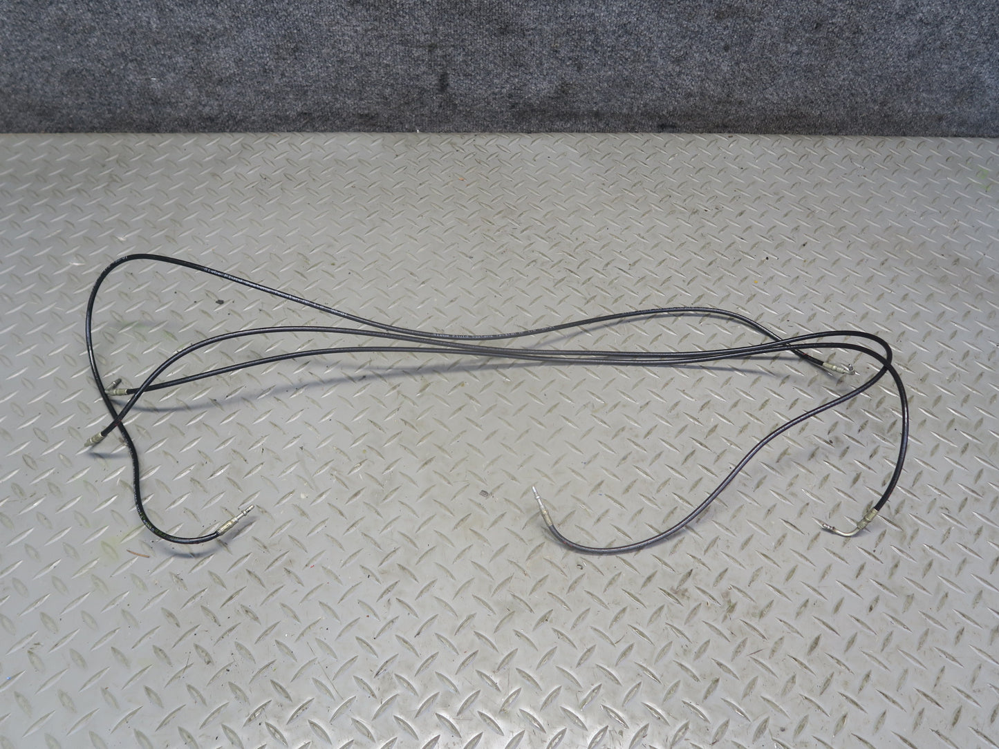 96-02 Mercedes R129 Sl-class Convertible TOP Roof Hydraulic Line Cable Set OEM