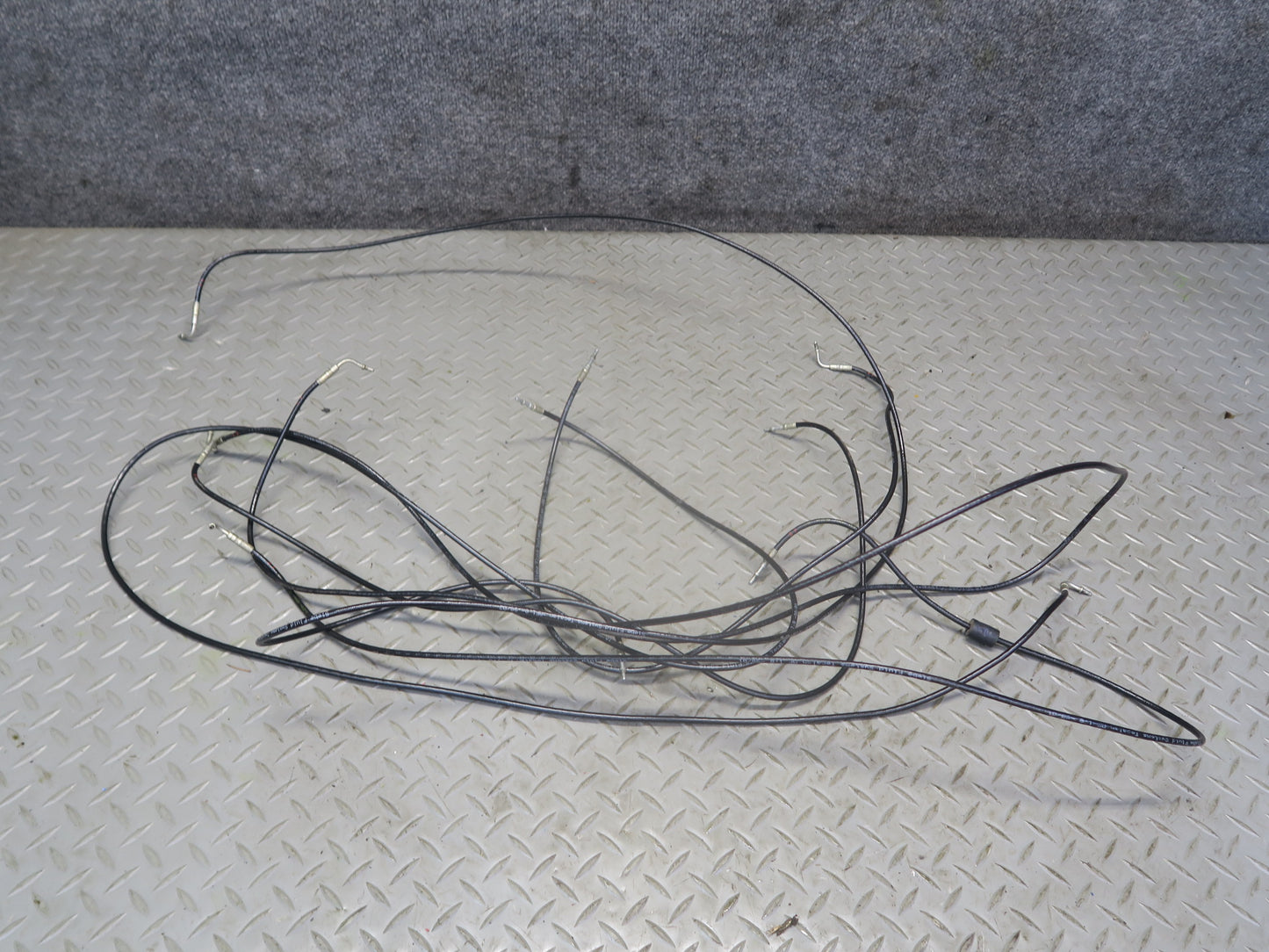 96-02 Mercedes R129 Sl-class Convertible TOP Roof Hydraulic Line Cable Set OEM