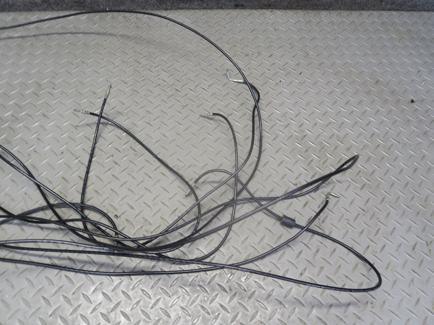 96-02 Mercedes R129 Sl-class Convertible TOP Roof Hydraulic Line Cable Set OEM