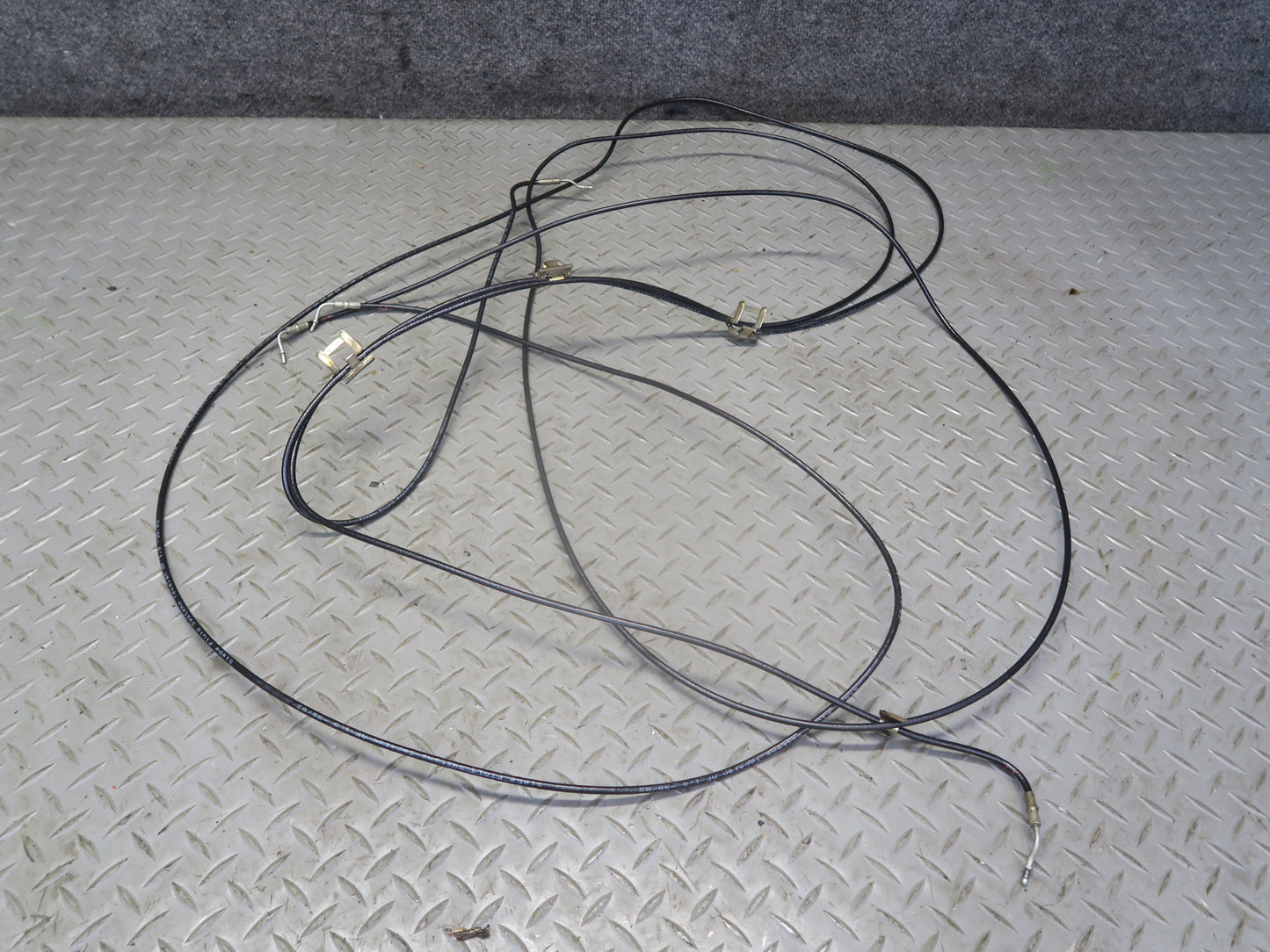 96-02 Mercedes R129 Sl-class Convertible TOP Roof Hydraulic Line Cable Set OEM